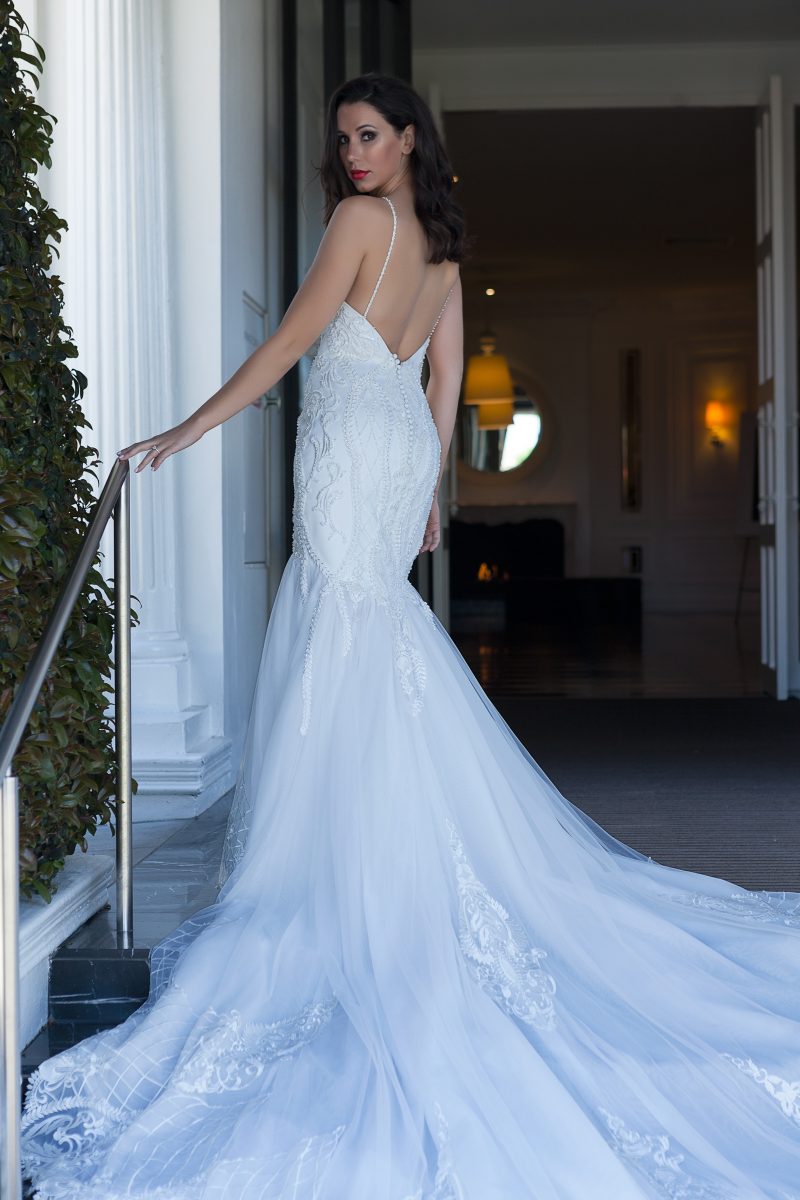 Lace Fishtail Wedding Dress Melbourne 2026