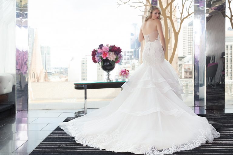 Organza wedding dress Melbourne