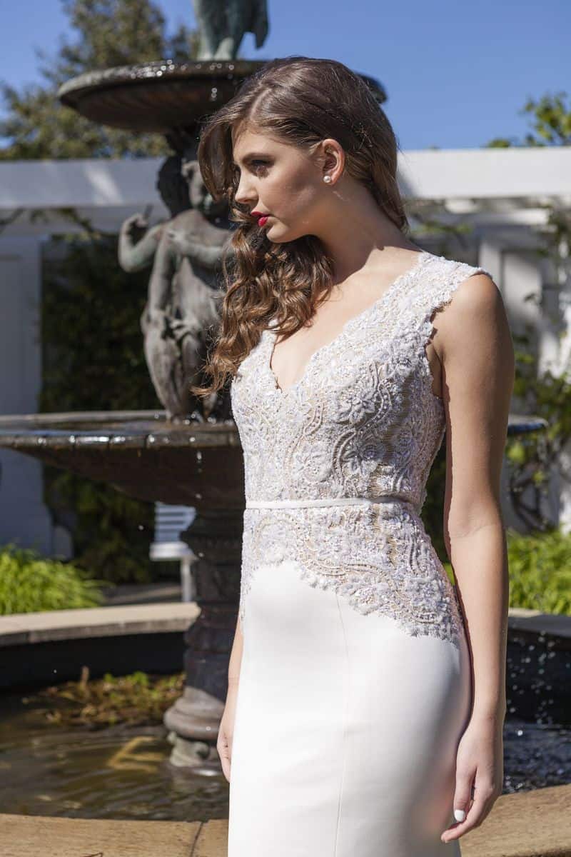 Romantic Fitted Wedding Dress