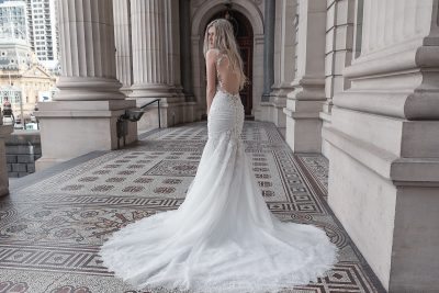 2025 Keyhole back wedding dress Melbourne