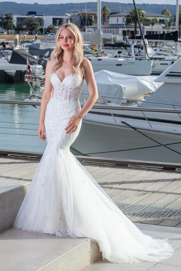 Beaded Wedding dress Melbourne 2024