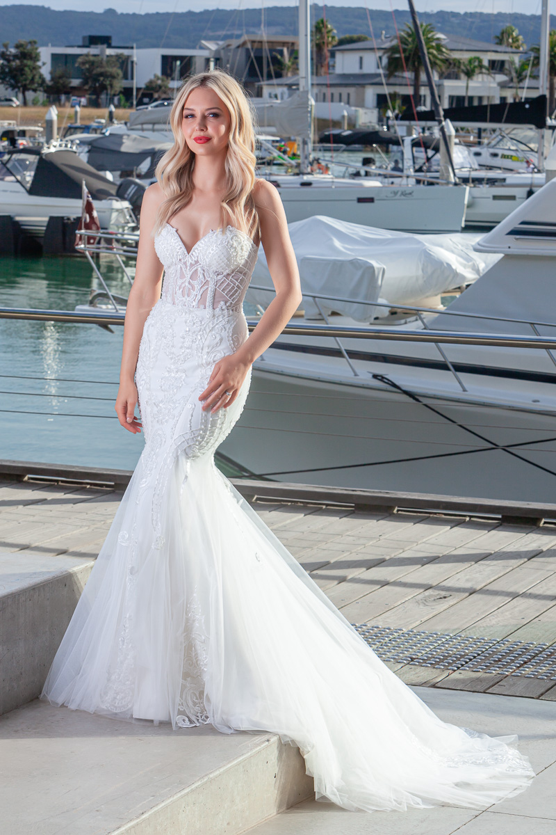 Beaded Wedding dress Melbourne 2024