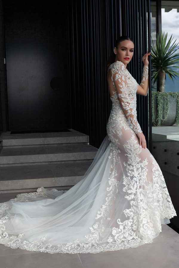 All lace gown for wedding Melbourne