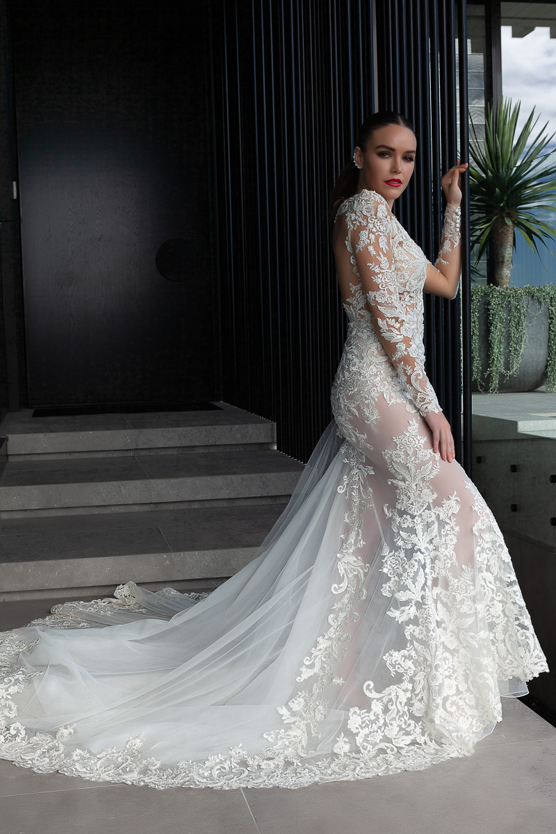 All lace gown for wedding Melbourne