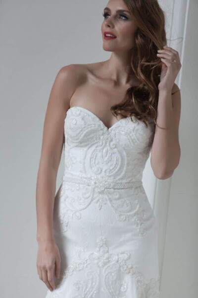 Modern Beaded Wedding Dress Melbourne Modern Beaded Wedding Dress Melbourne