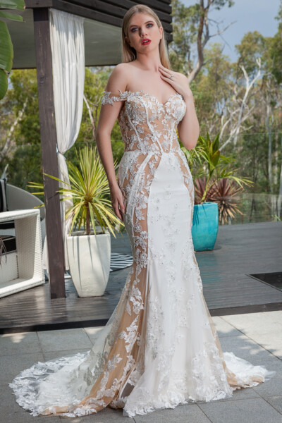Romantic wedding dress Melbourne Romantic wedding dress Melbourne, Cleo - Creative Couture Collection